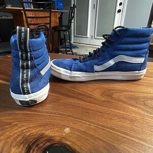 Vans Royal Blue High-Top Sneakers